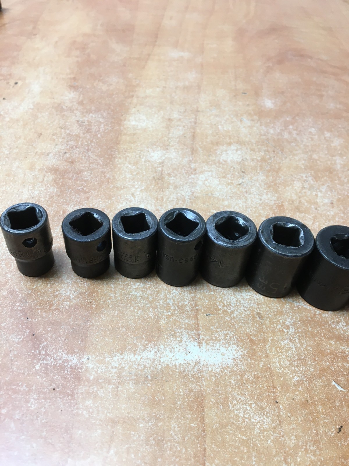 MATCO 13pc 3/8″ Drive Metric Impact Socket Set 10-22MM BP10M6A to BP22M6 w/tray