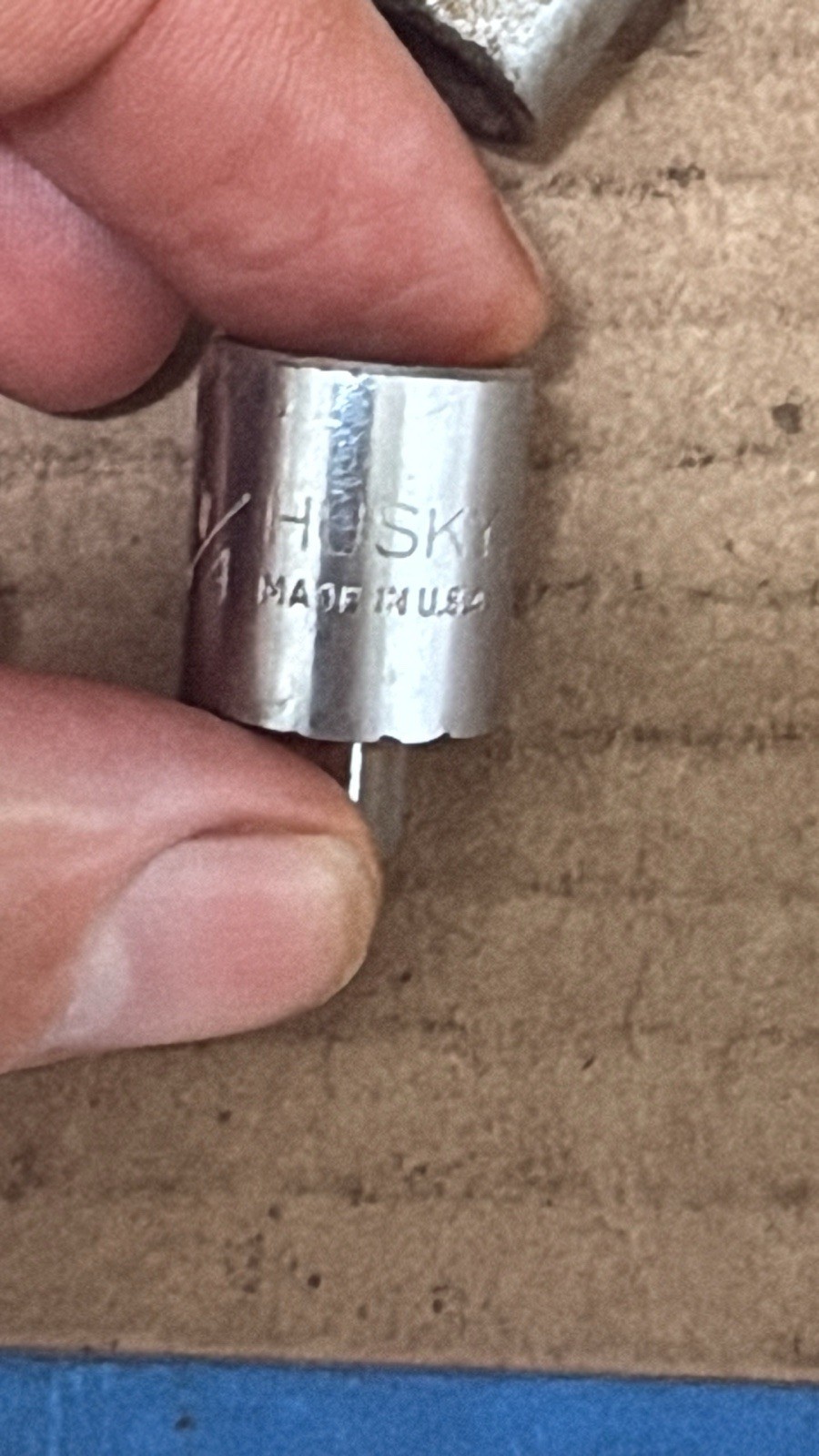 Husky 3/8″ Drive Full Polish 72 Tooth Ratchet & Vtg USA Sockets & 3/8to1/4 Adpt.