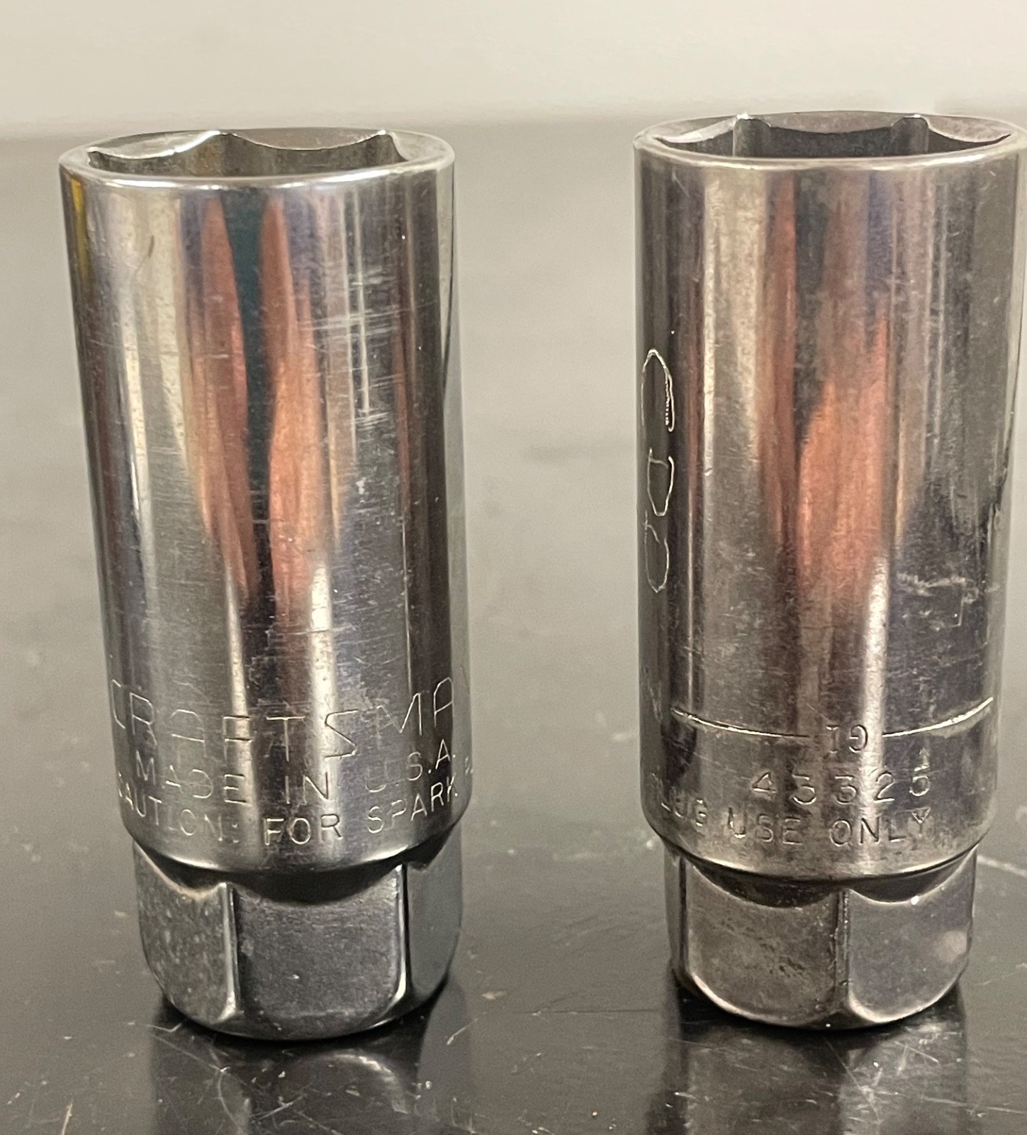 «LOT OF 15» CRAFTSMAN – 3/8” thru 13/16” – Deep – 3/8” Drive – 6 Point
