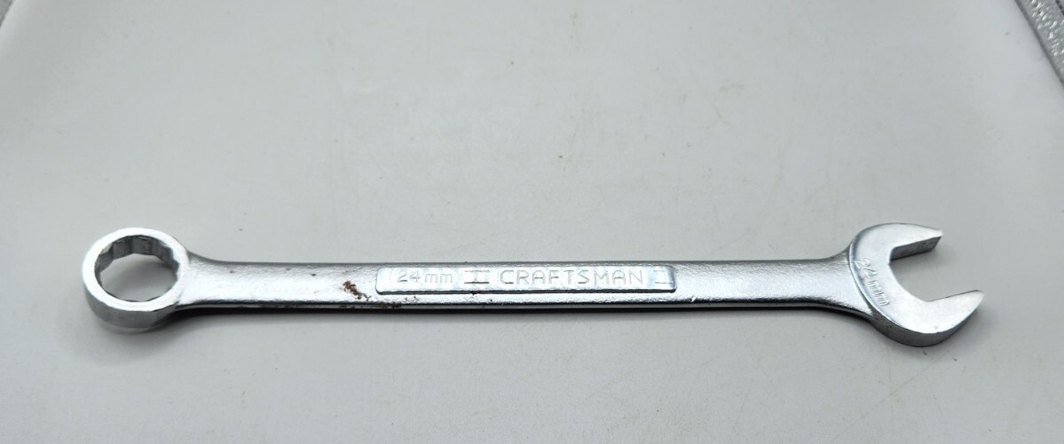 CRAFTSMAN 24MM Combination Wrench Forged in USA – V Series 42923 Metric