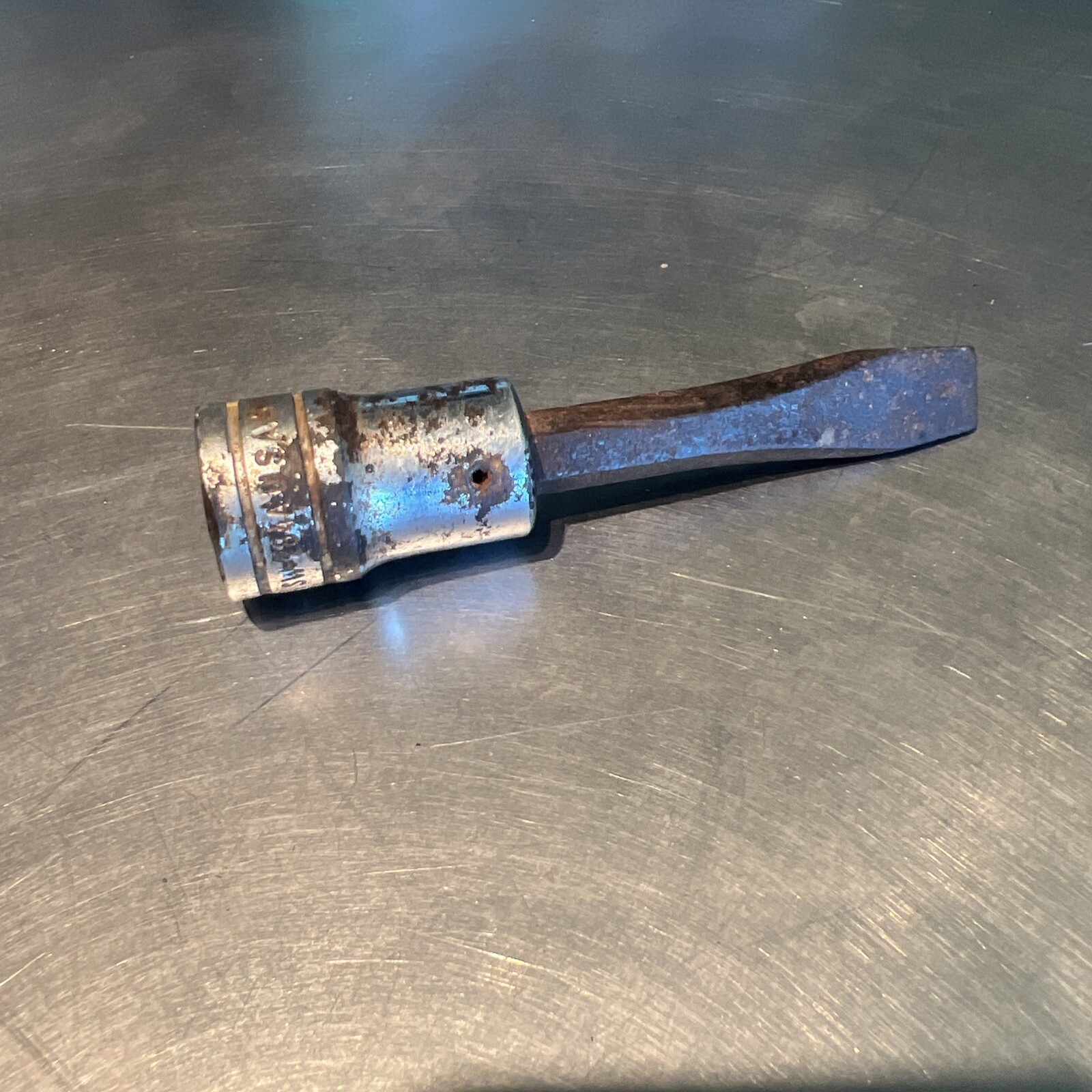 VINTAGE SNAP ON 1/2″ DRIVE FLAT TIP SOCKET DRIVER SW-284A