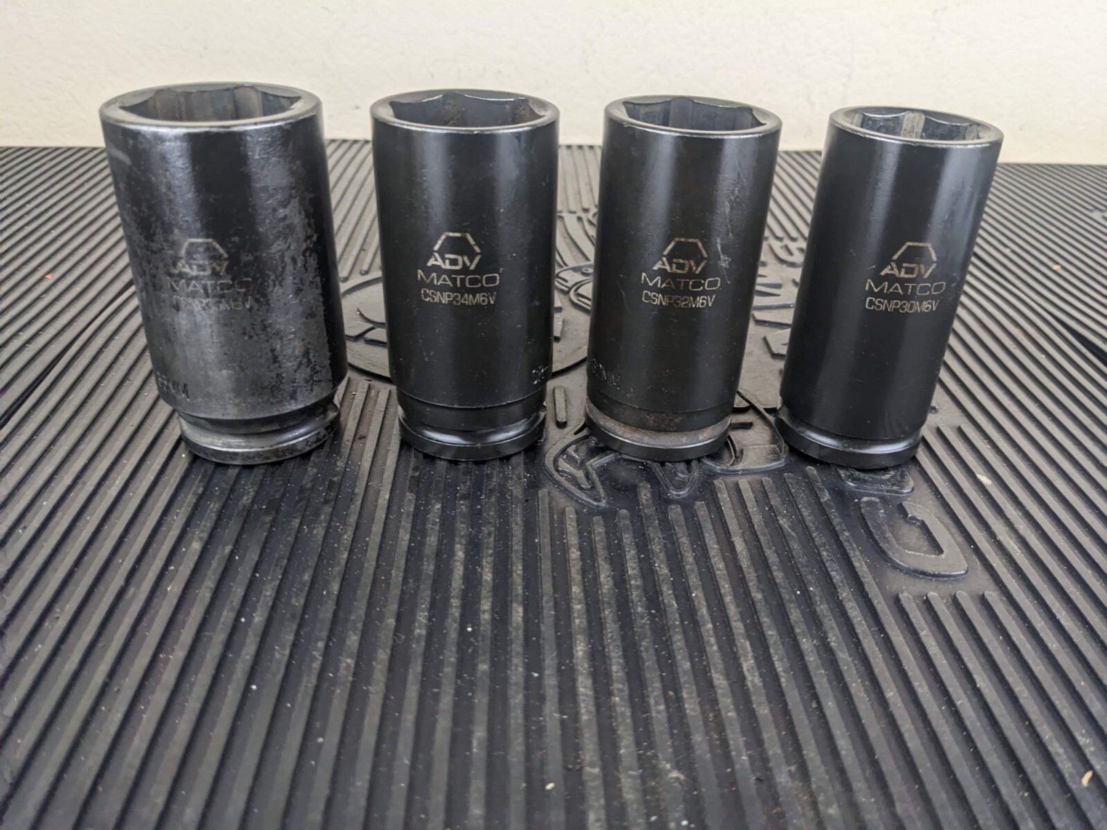 #az379 MATCO TOOLS ADV CDP SOCKET 30mm 32mm 34mm 35mm 6 POINT SET