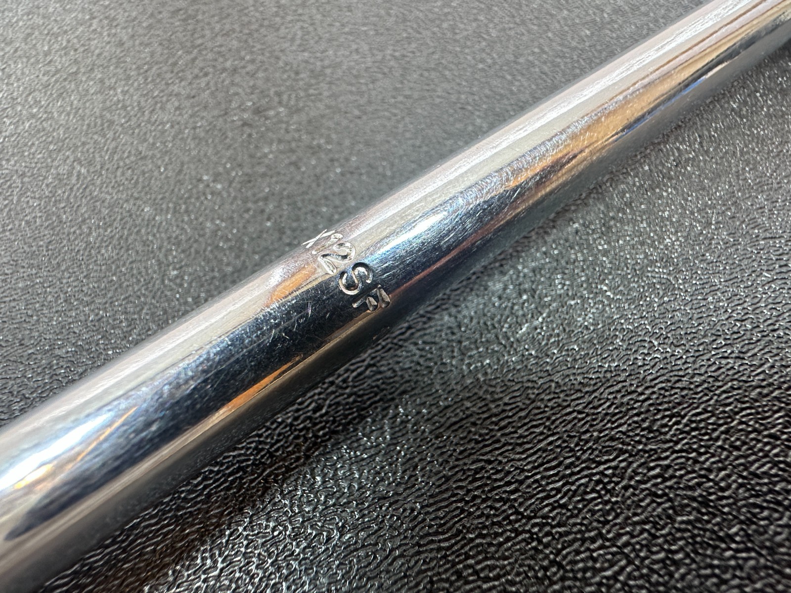🇺🇸 MAC Tools USA 12″ Long Full Polish Chrome Breaker Bar, 3/8″ Drive, X12SF