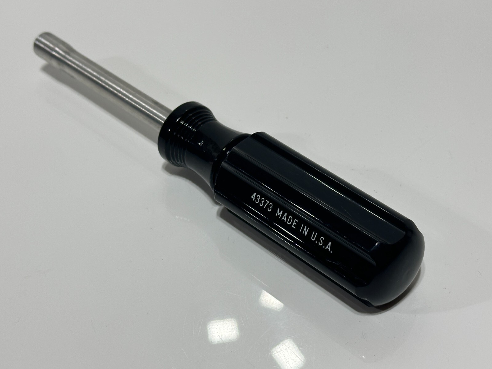 NEW USA (NOS) Craftsman 1/4″ Black Hex Magnetic Bit Holder Spinner Handle 43373