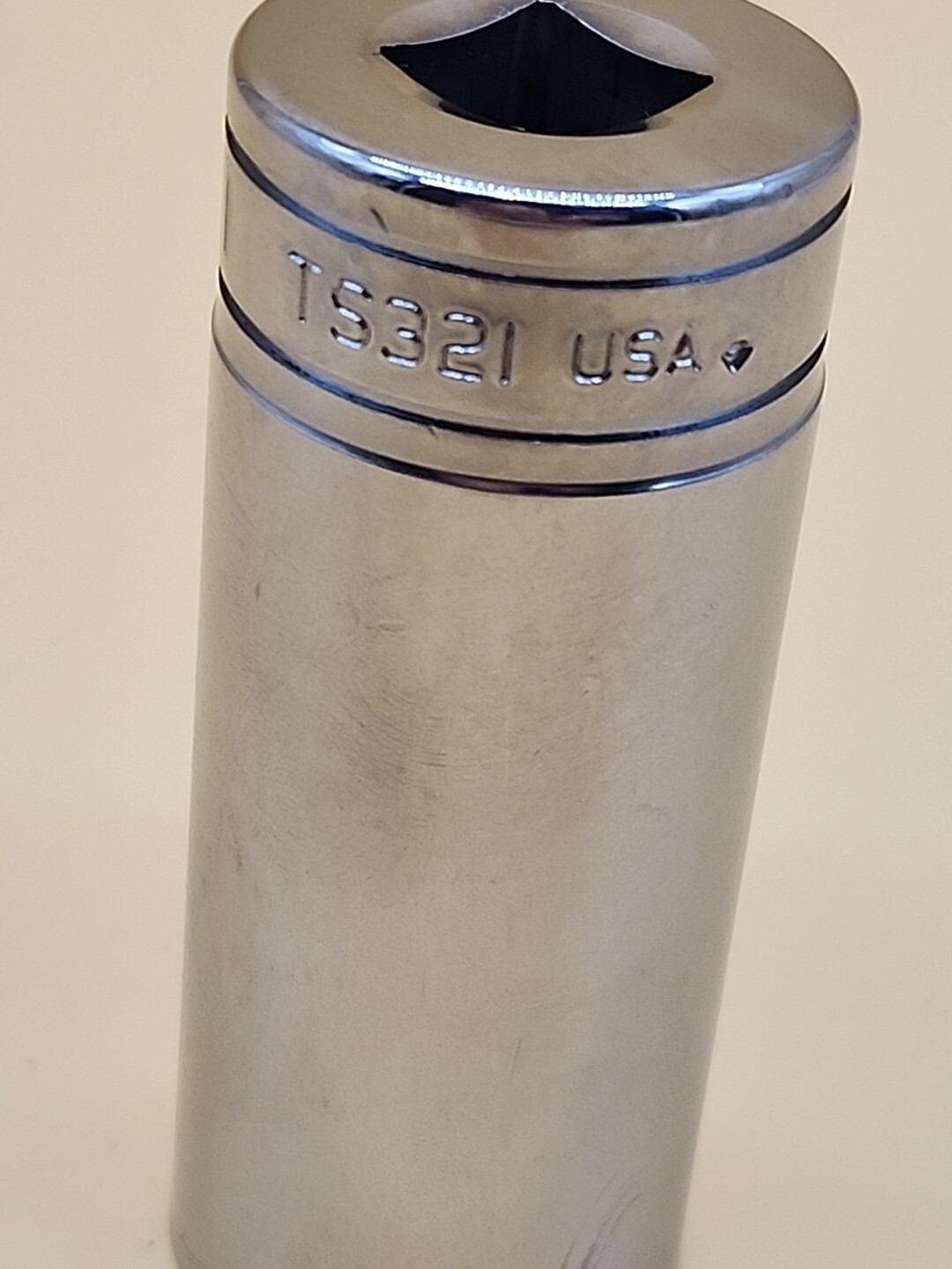 Snap On Tools TS321 – 1/2″ Drive 1″ SAE Deep 6 Point Chrome Socket – USA