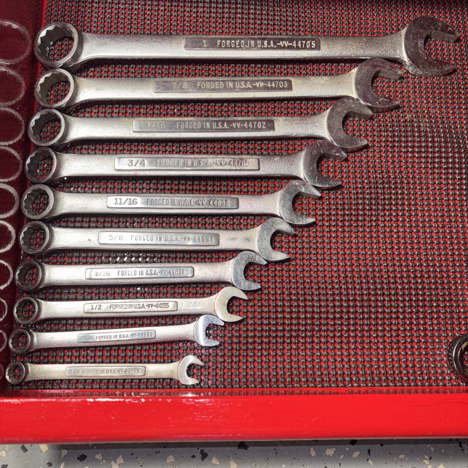 Craftsman 12 Point Combination SAE Wrenches – VV series