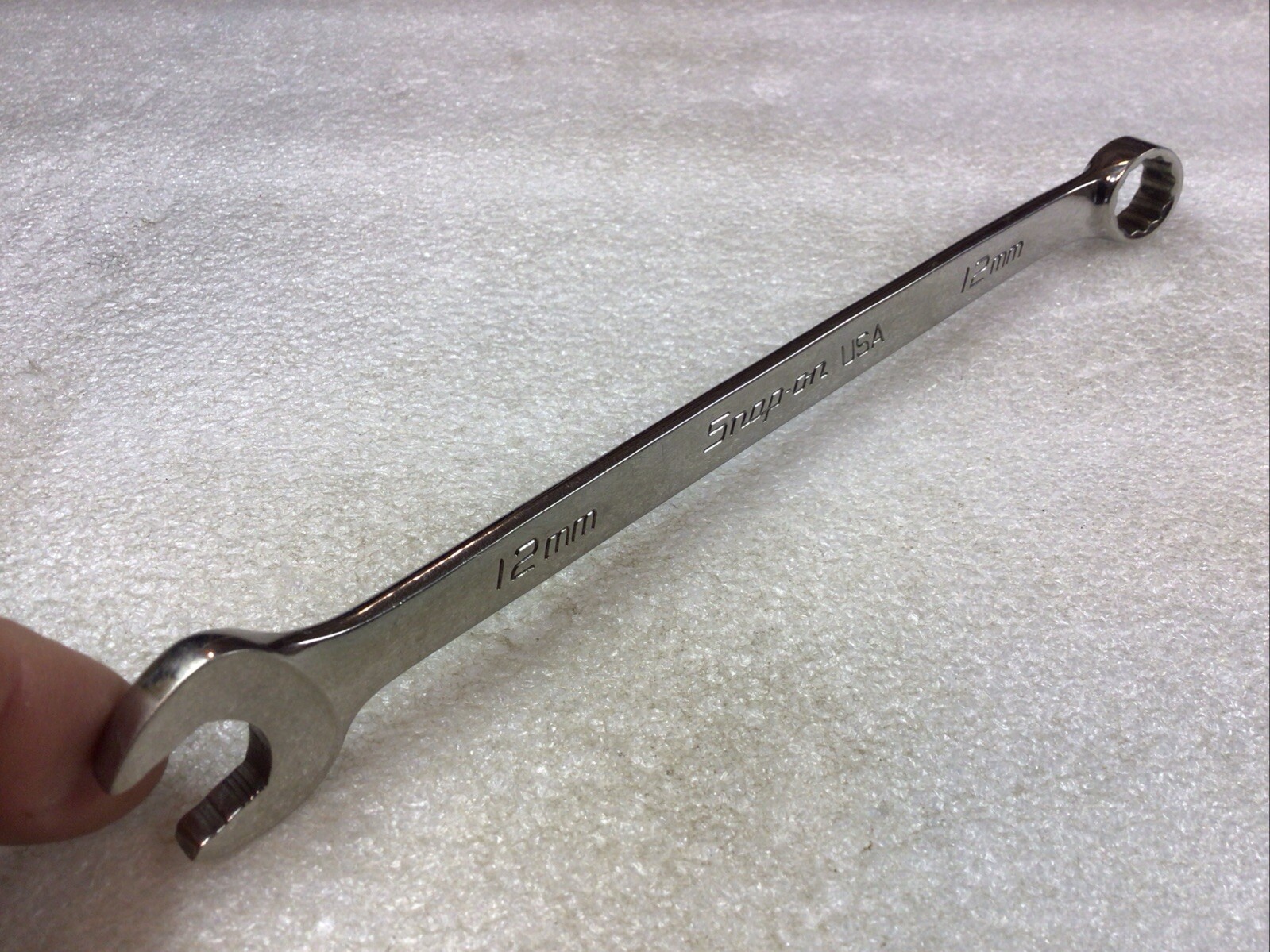 Snap On#SOEXM12 – 12mm, 12 Pt. Flank Dr. Plus Standard Combo Wrench-USA-