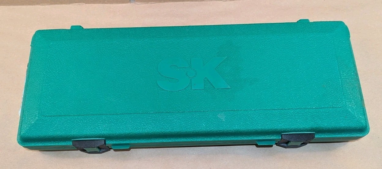 Vintage SK Tools 4053 1/2″ Drive Metric Impact Socket Set Incomplete With Case