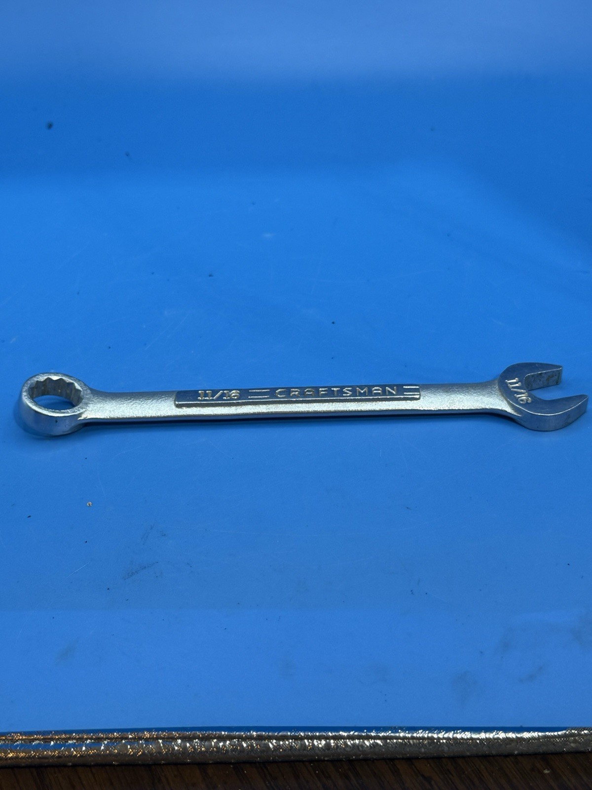 Craftsman 11/16in. Combination Wrench Vintage VV 44698 Made in USA