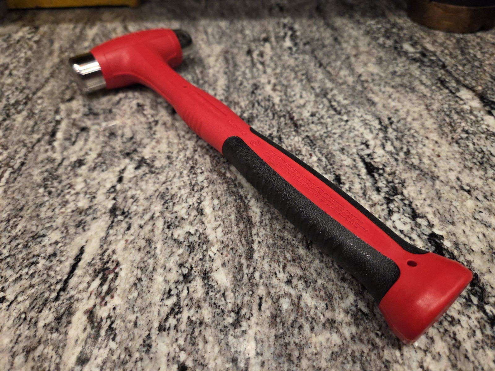 Snapon Tools 16oz Dead Blow Ball Peen Hammer – RED
