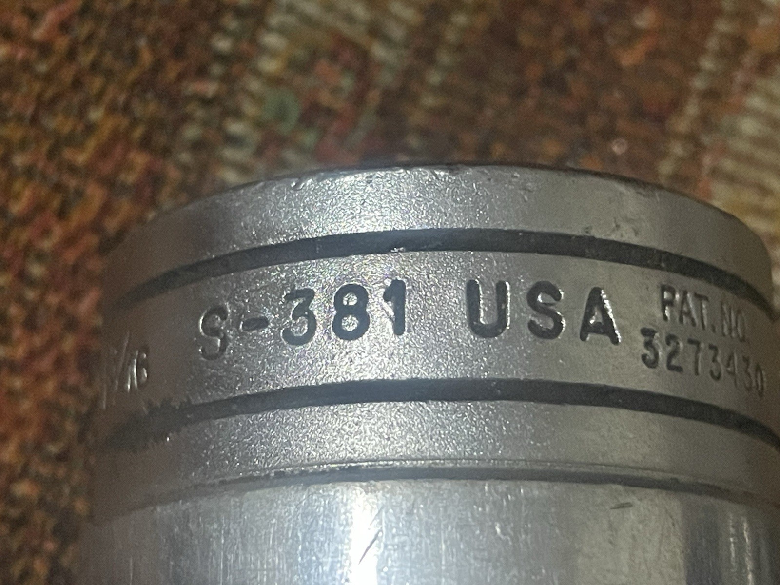 Snap-on S381 SAE 1 3/16″ Deep Well 12pt Socket 1/2” Drive