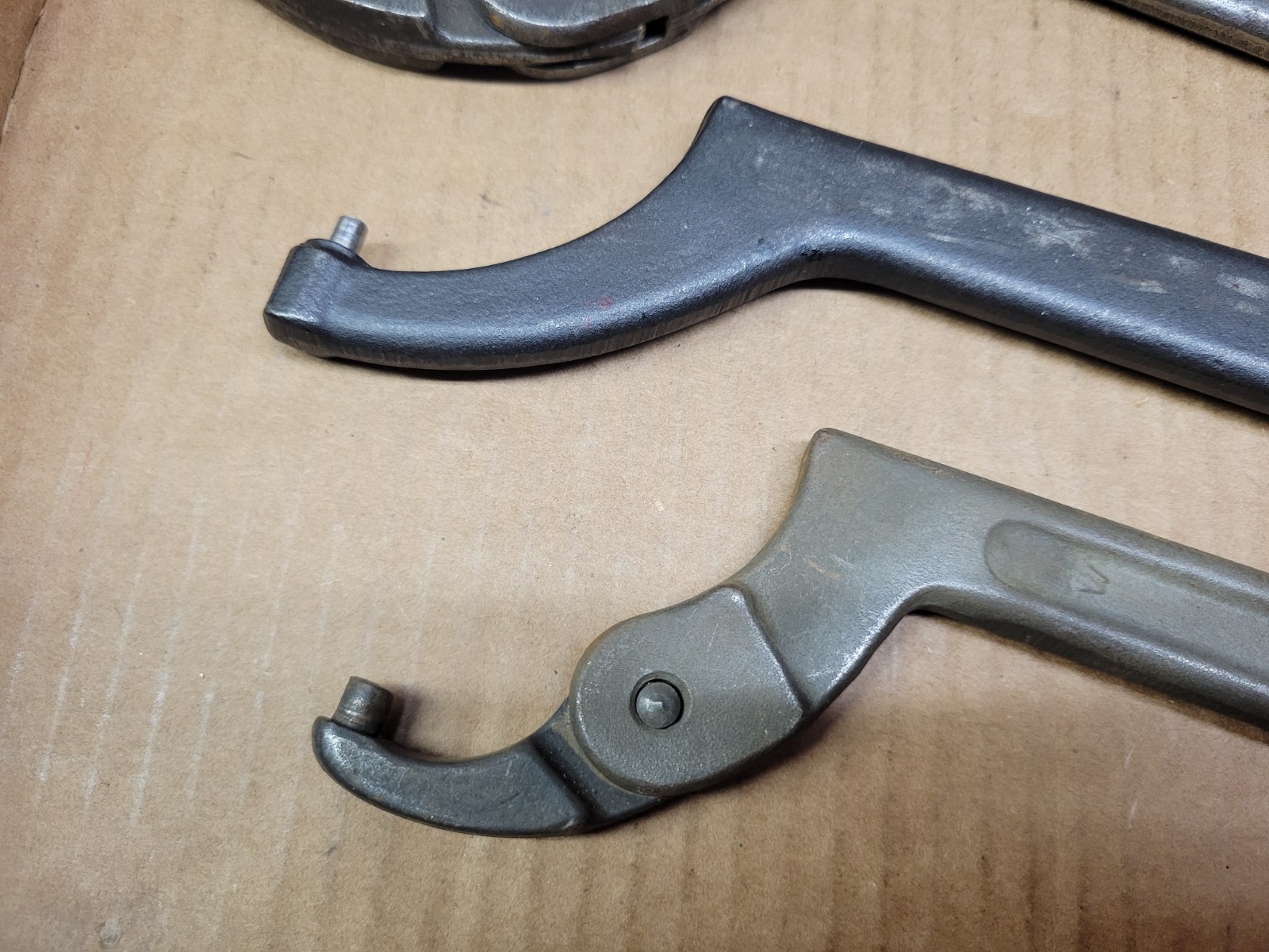 Williams USA 3-Piece Adjustable Pin / Hook Spanner / Wrench Set