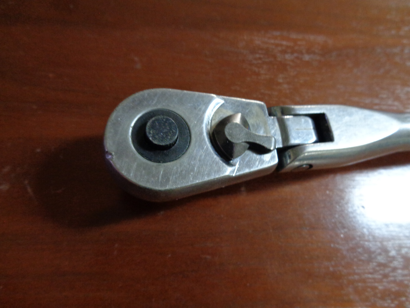 CRAFTSMAN USA – 3/8″ Drive 12″ Long Handle Flex Head Ratchet RARE Ridged 44836