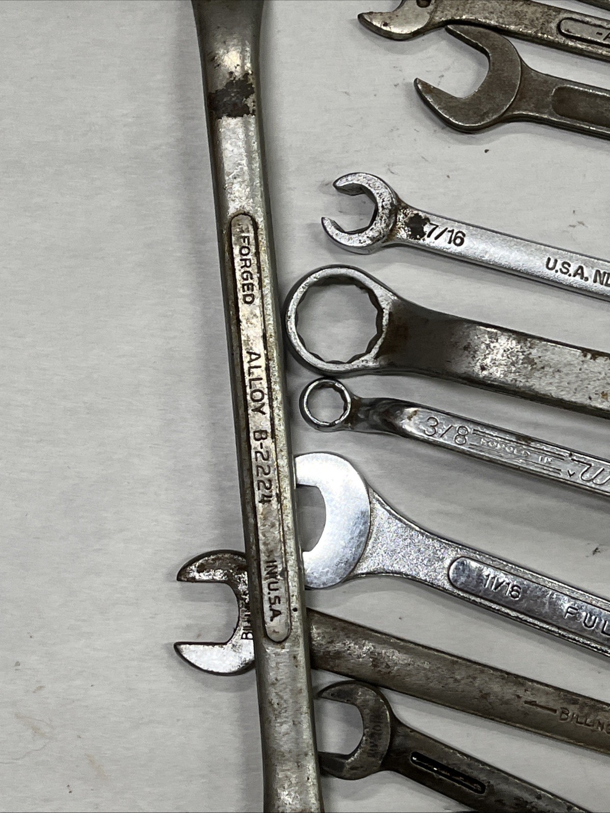 USA Wrenches Lot Wizard Kraeuter Sk Vlchek Hexite Billings Crescent Action Force