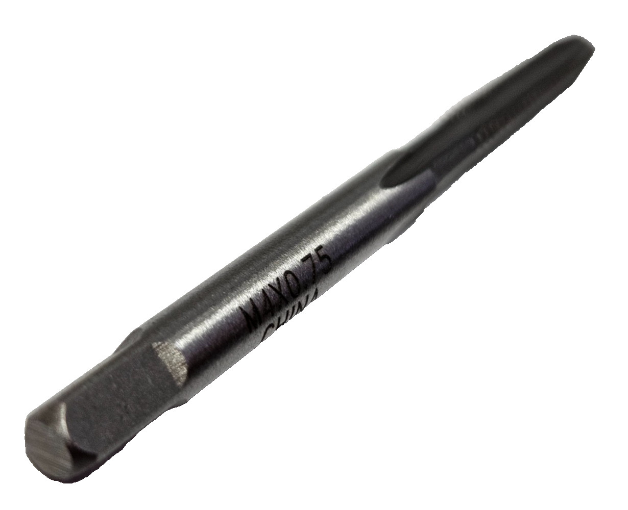 M4 X .75 Plug Tap Metric 4MM Irwin 1718 ZR Carbon Steel 4FL Hand USA