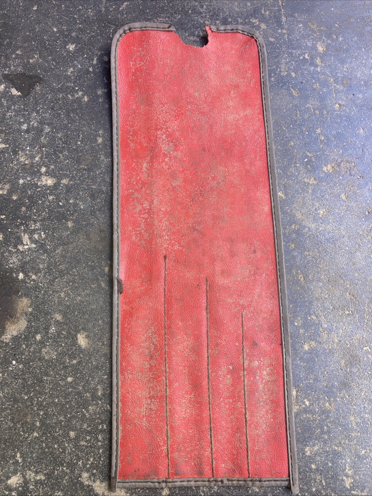 Snap-on C-46-B RED File Protector 4 Separation Case Vintage Man Cave Display B21