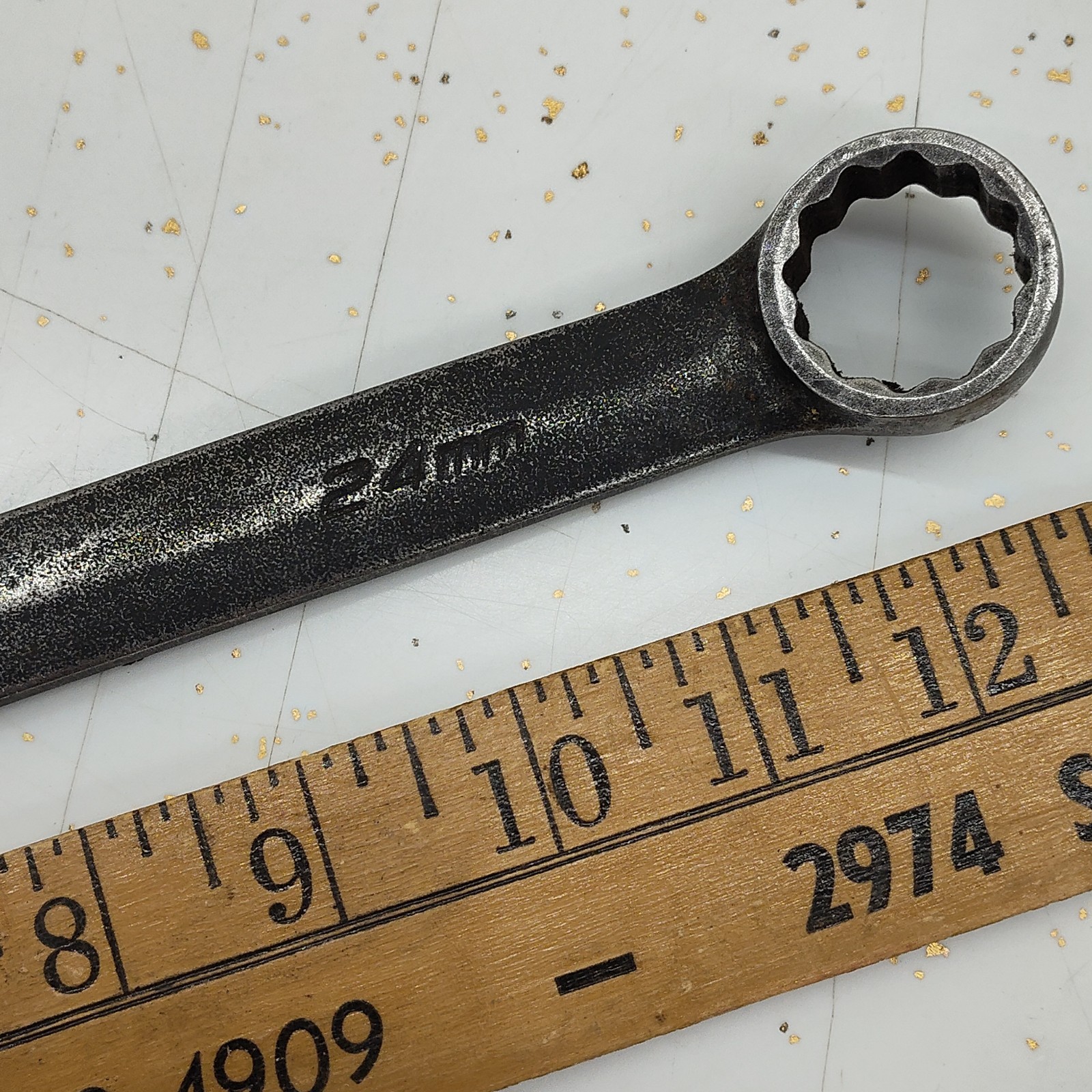 Snap on 24mm Combination Wrench GOEXM240B Industrial Finish