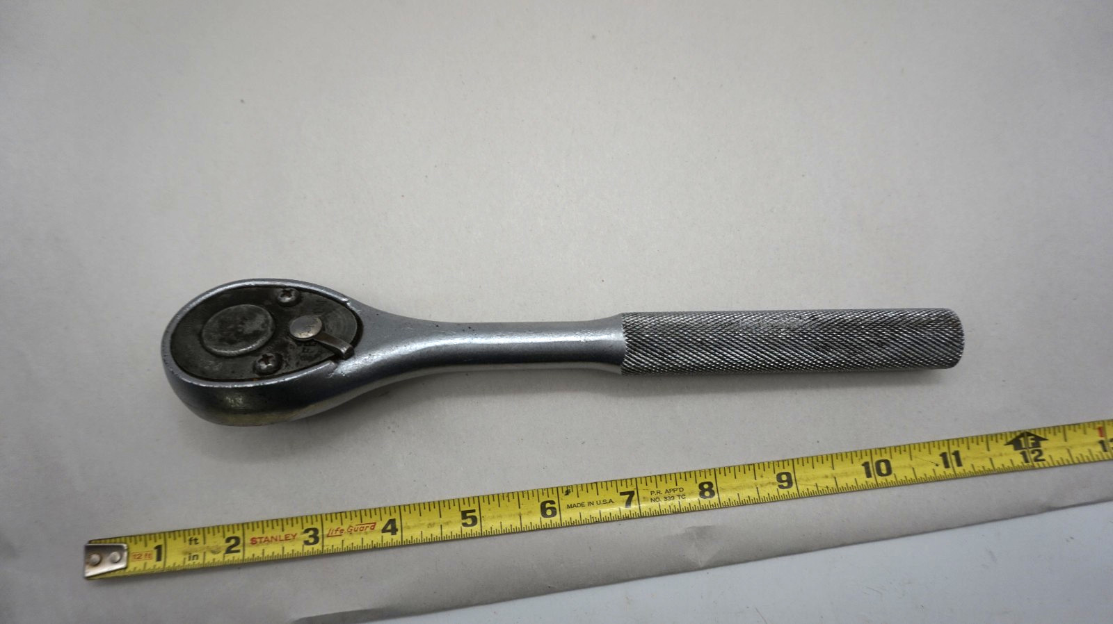 Vintage Penens Corp 1661 Ratchet 1/2″ Drive Proto Family USA Made 9.5″
