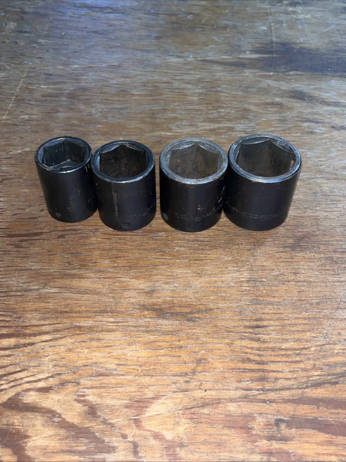 MATCO TOOLS CP366-CP466 1/2″ DR 1-1/8″-1 7/16” IMPACT SOCKET, 6 POINT Lot Of 4