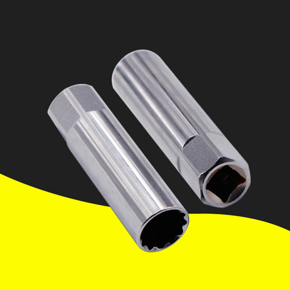 14mm Car Spark Plug Socket Wrench 12 Point Thin Wall 3/8″ Drive Sleeve Magnetic~