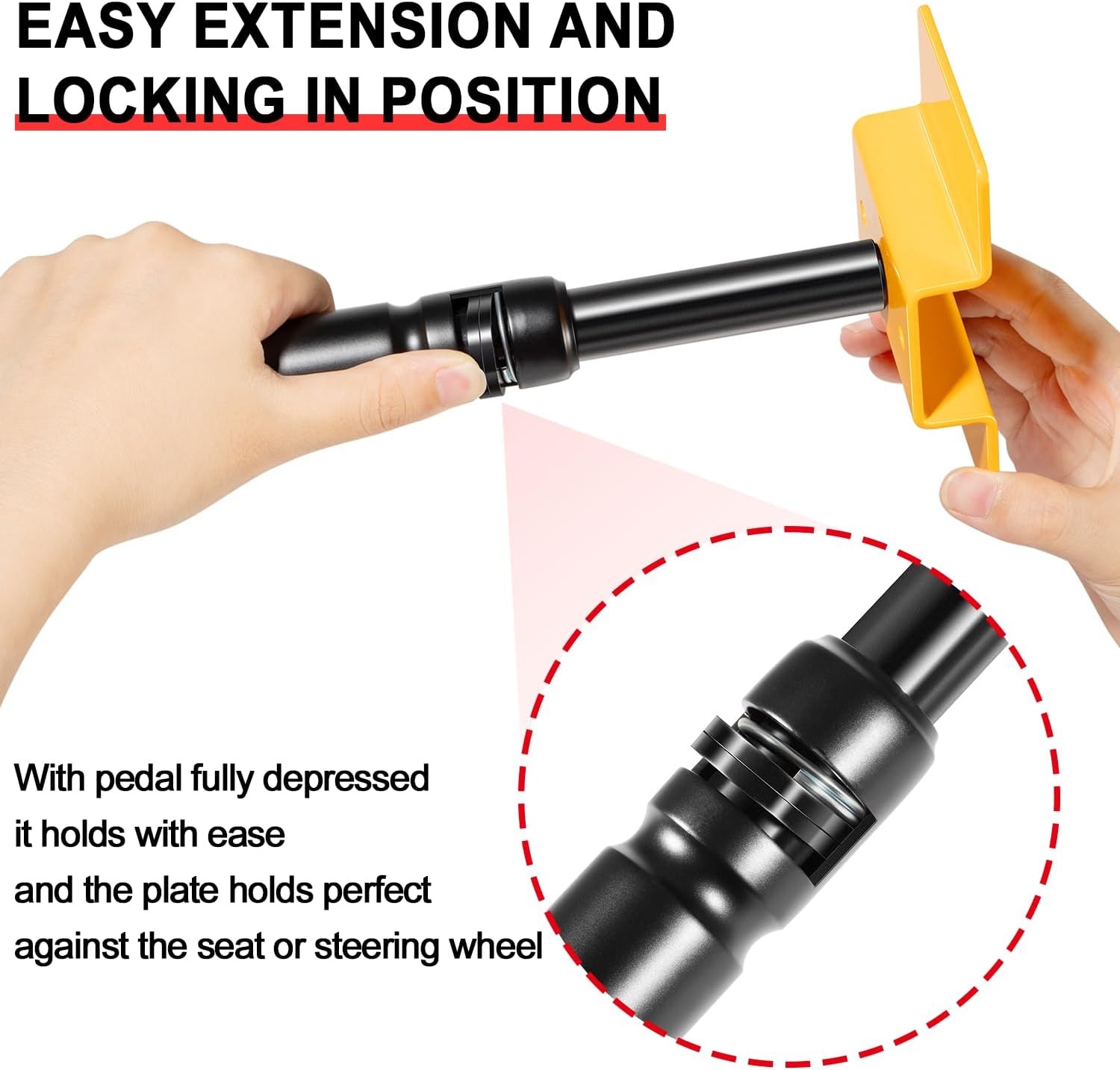 21520 Universal Brake Pedal Depressor Tool for Most Vehicles Pedal Depressor
