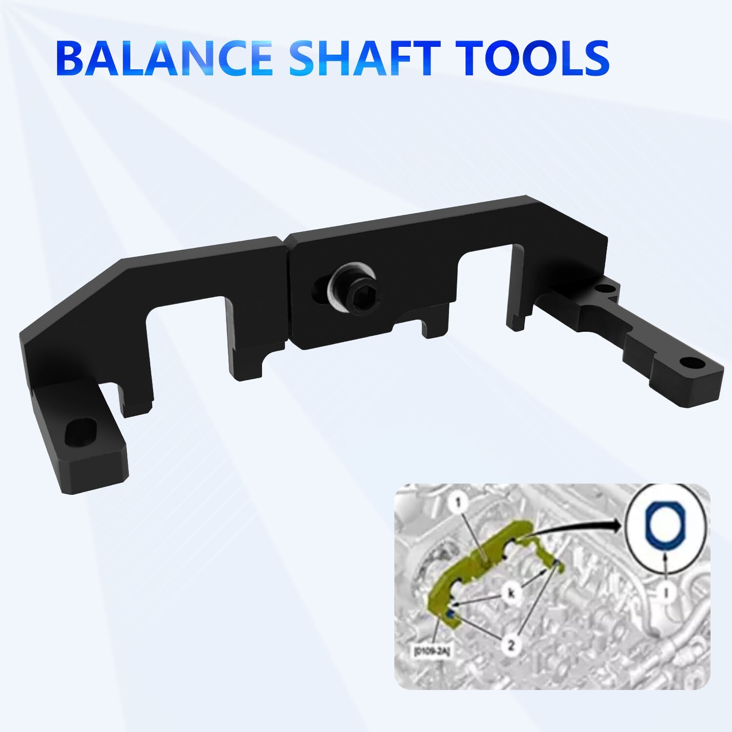 Engine Timing Tool compatible with Peugeot 208 Citroen C3 1.0 1.2T 0109-2A