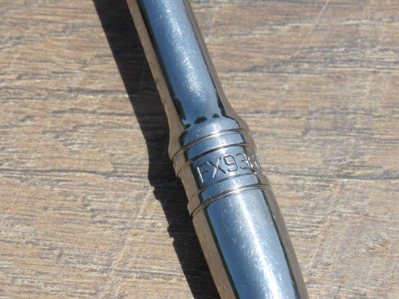 SNAP ON 3/8″ DRIVE FX936A LONG HANDLE LOCKING FLEX HEAD RATCHET NEW LOGO 11.5″