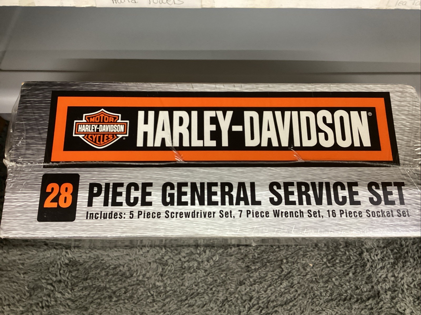 Harley Davidson USA 28 Pc General Service Tool Set By Snap On/Williams RARE NOS