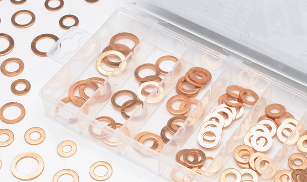 PERFORMANCE TOOL 110 pc Copper Washer Asst WILW5217