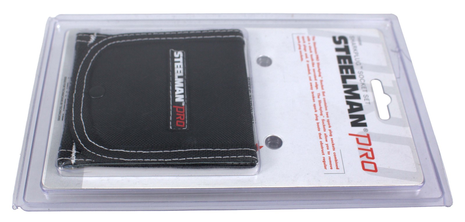 Steelman Pro Sparkplug Socket Set Sizes 5/8″ 13/16″ Storage Pouch Model ID 79996