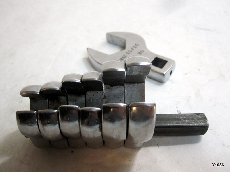 see description Mac Tools USA 3/8″ Drive 7pc SAE Open End Crowfoot Wrench Set