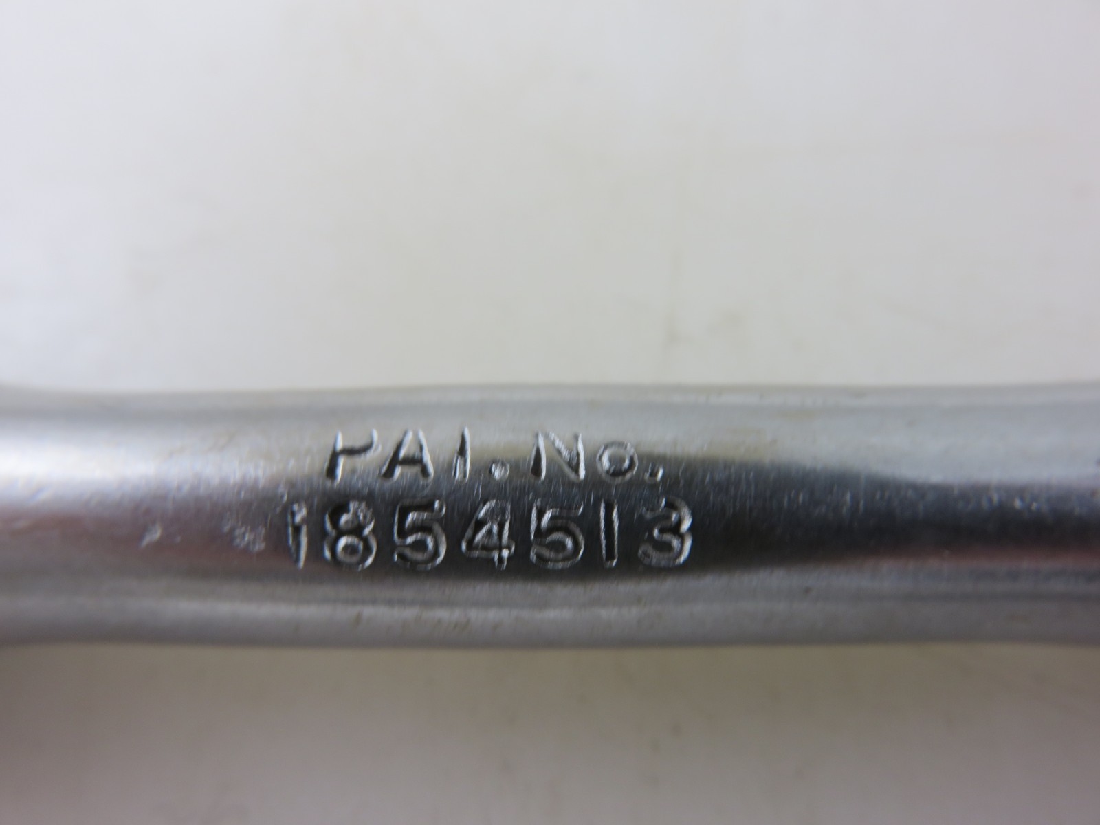 Snap-On Ferret F-70N 3/8″ Dr. Ratchet 7″ Long Oil Hole Date 1940 Patent 1854513