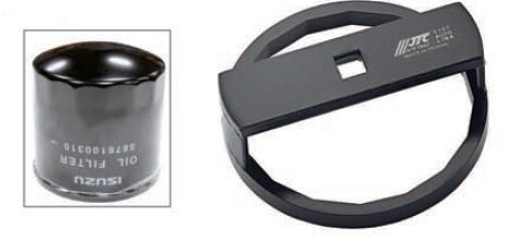 JTC-5187 ISUZU 4.9T 6.5T 8.7T 9.5T…HINO 17T TRUCK OIL FILTER WRENCH 118/16PT