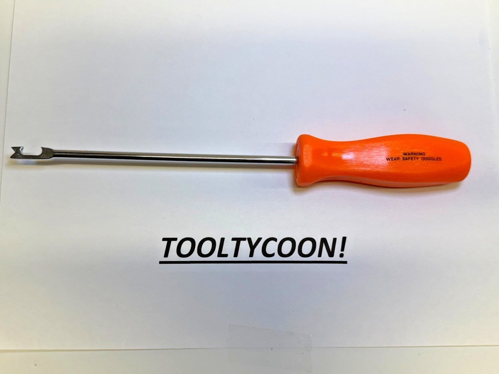 Snap-on Tools USA NEW ORANGE 5/16″ Blade Width Push-Pull Spring Tool SPRG618O