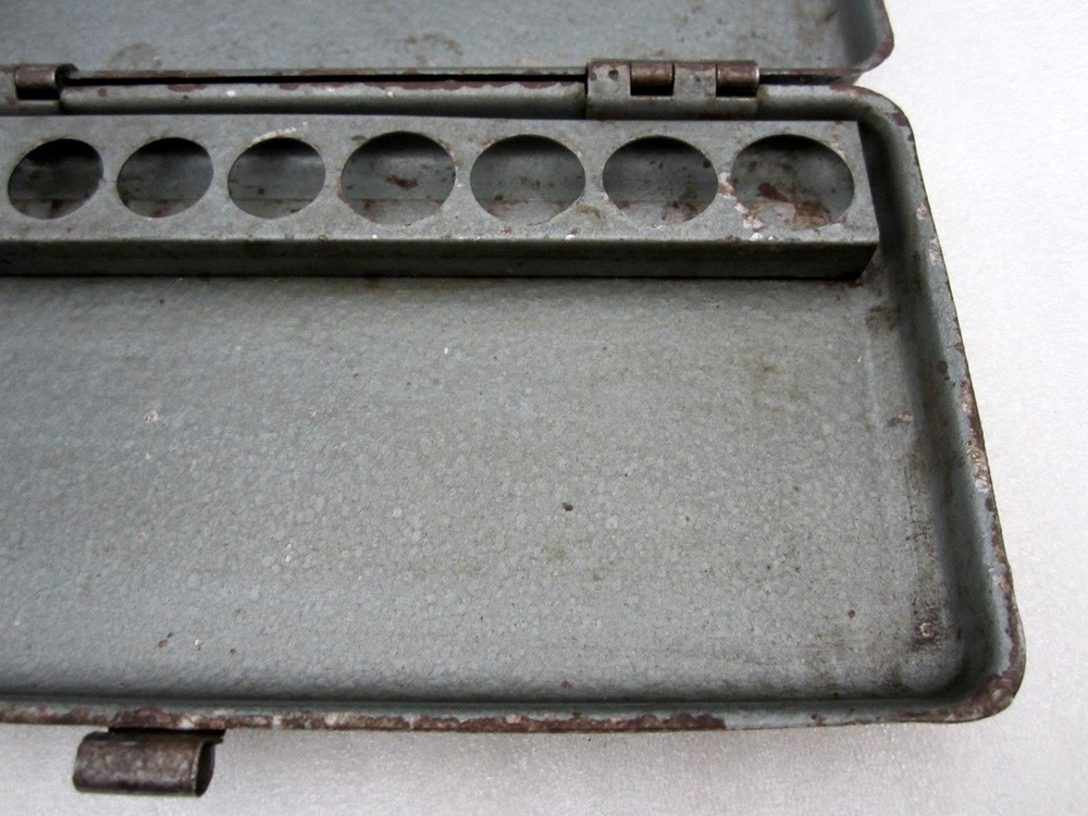 Vintage 1950’s Craftsman 1/4″ Drive Socket Set Metal Case USA