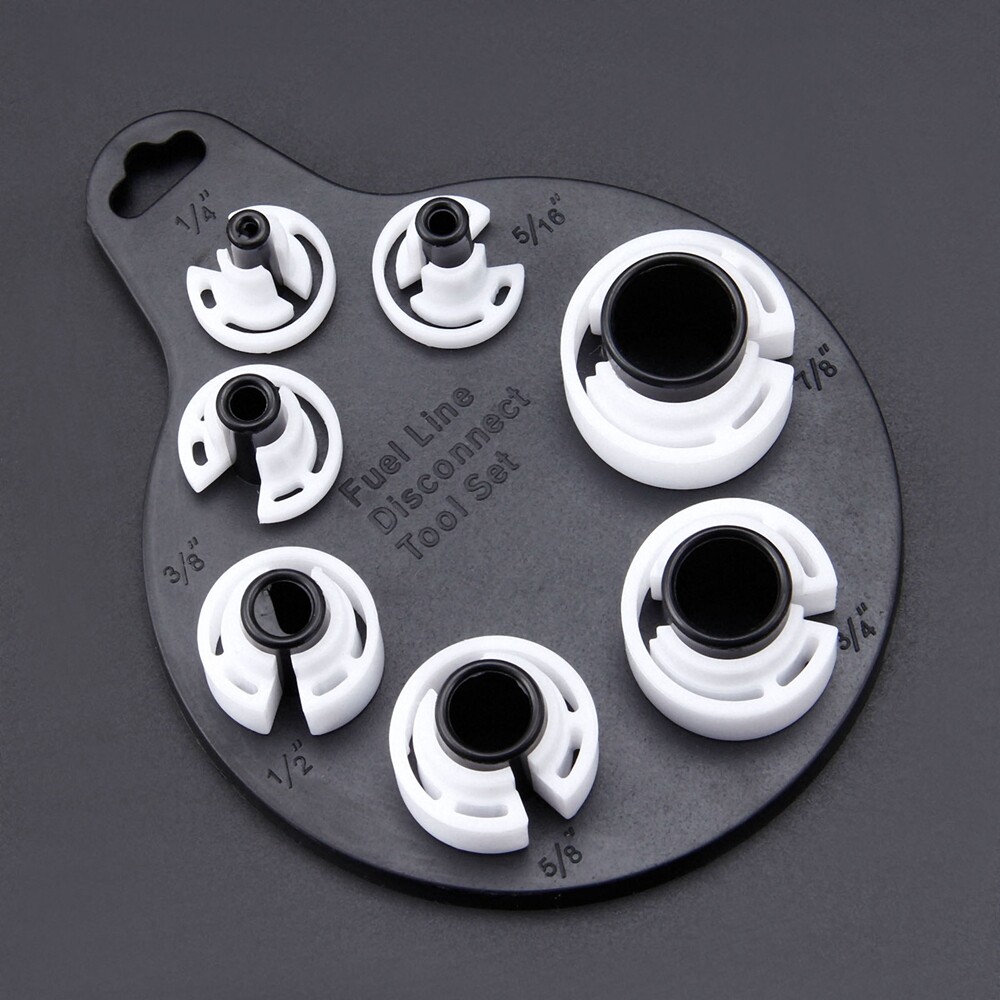 7Pcs Plastic Air Condition Quick Disconnect Tool Set 1/4″ to 7/8″ Black/White