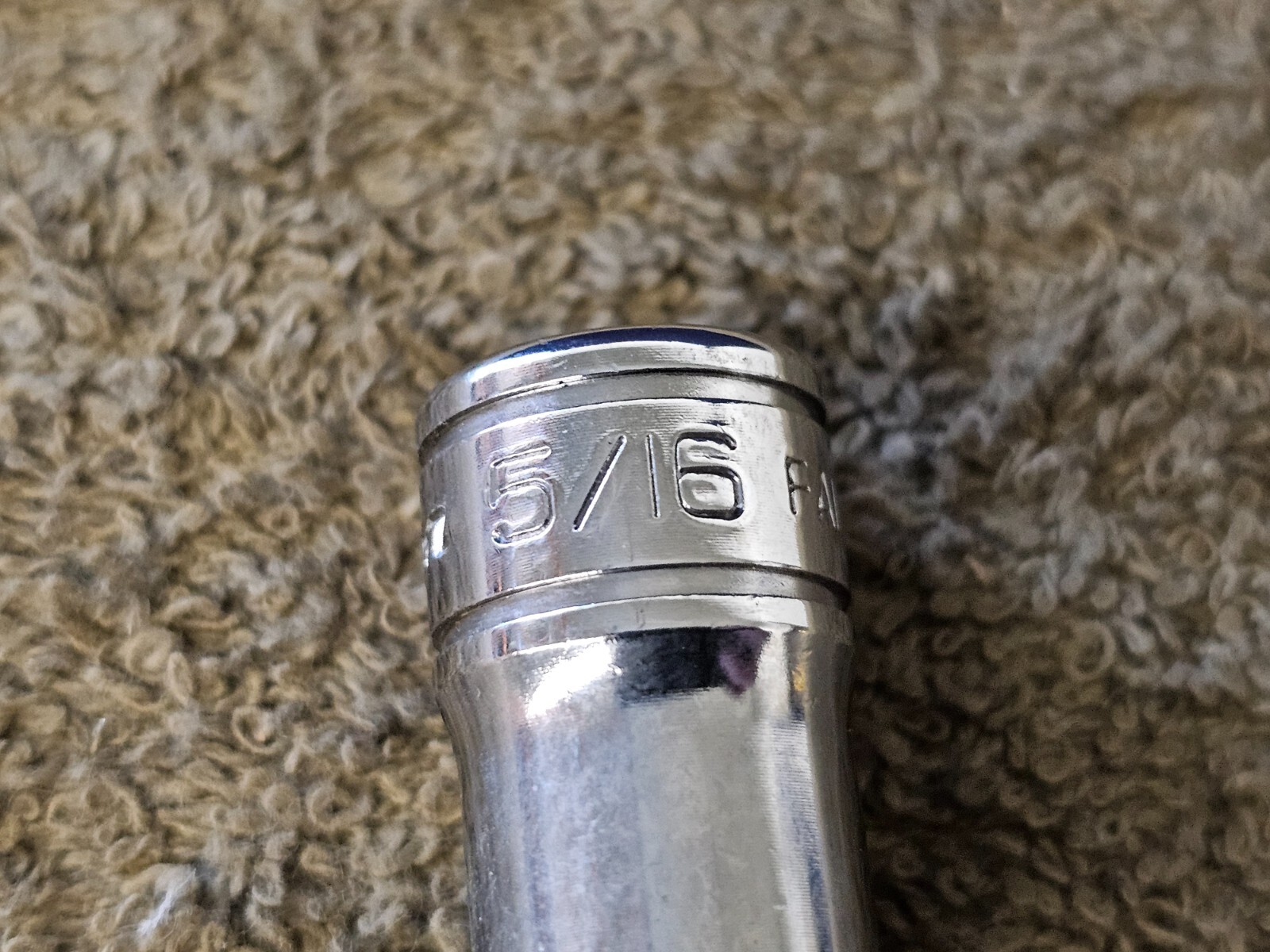 Snap-on FA10E Hex Allen Bit Socket 5/16″ 3/8″ Drive Chrome Tool USA