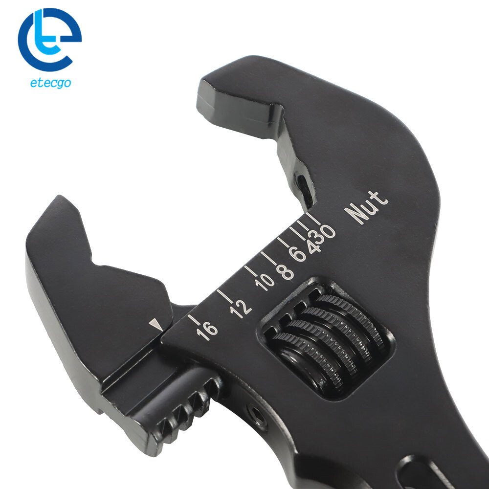 Adjustable Wrench Aluminum Tool Spanner For Hose End Fitting 3AN-16AN New