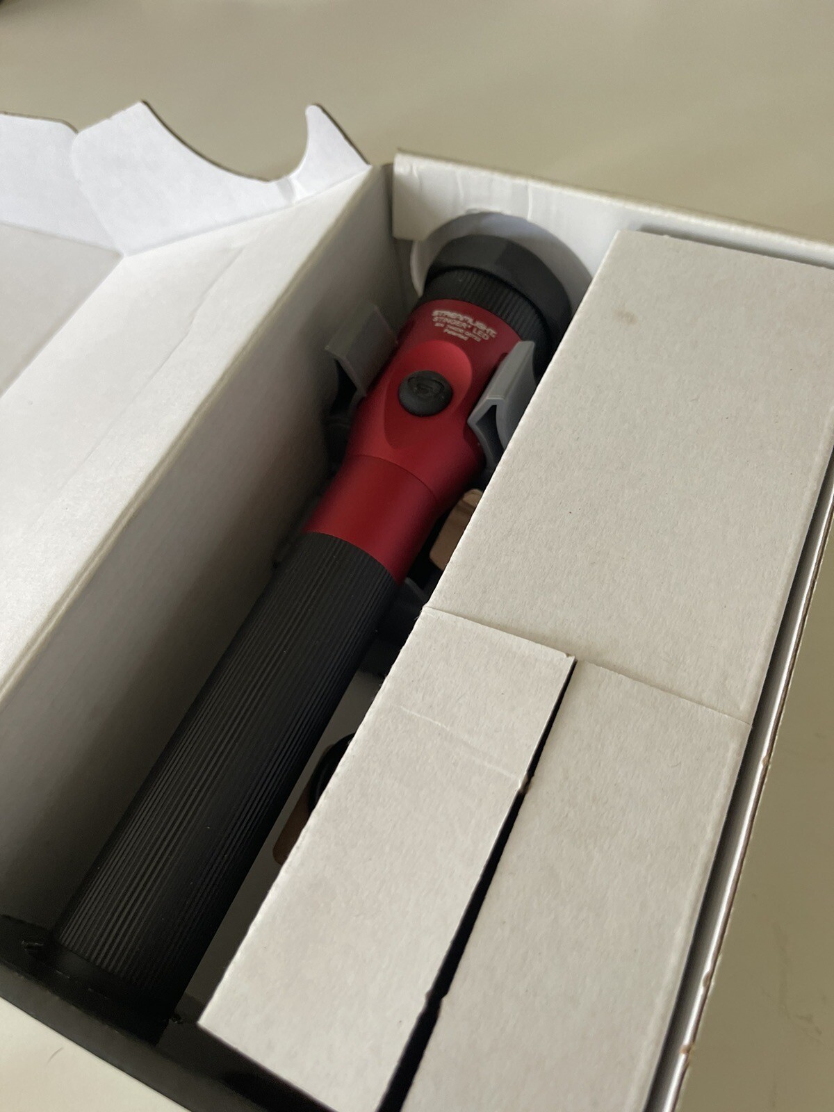 Streamlight 75612 Stinger LED Rechargeable Flashlight w/ AC/DC & – Red