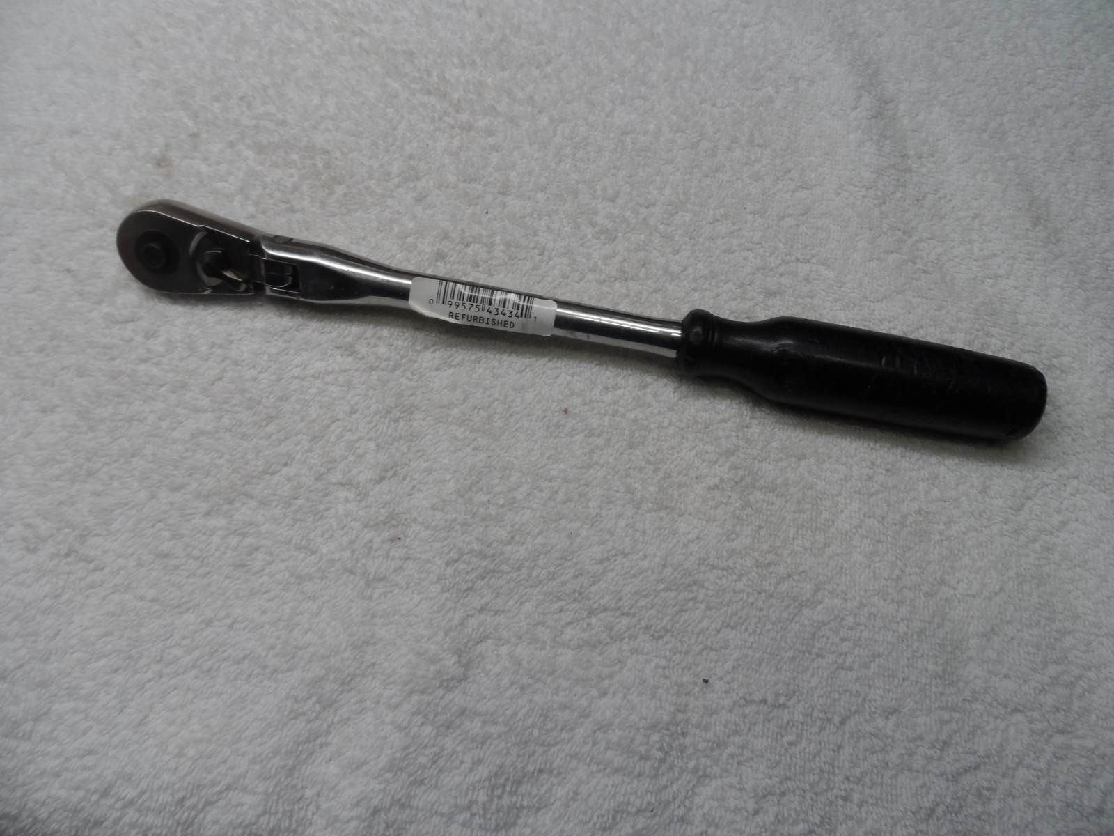 Craftsman 3/8 Drive Ergo Full Polish Flex Head Ratchet USA KZ PN 44836 (refurb)