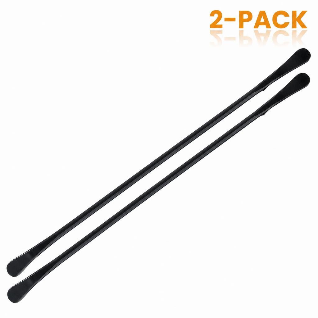2-Pack Tire Mount and Demount Iron Tubeless Tire Removal Tool 37 in Black 34645