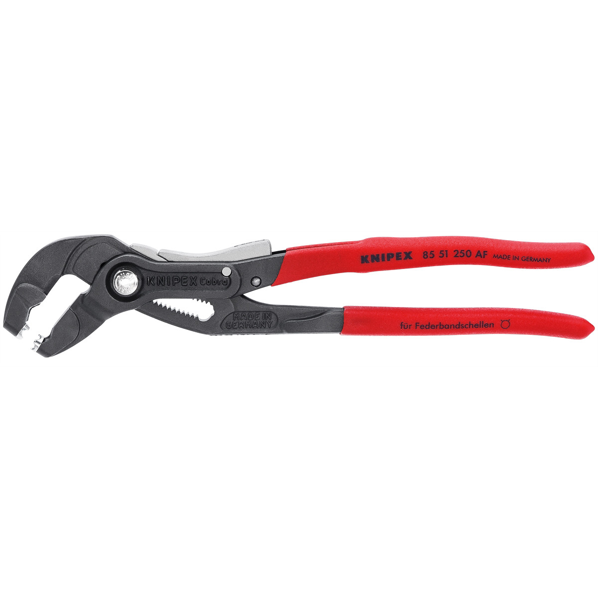 Knipex 8551250AFSBA 10″ Cobra Spring Hose Clamp Pliers with Locking Device