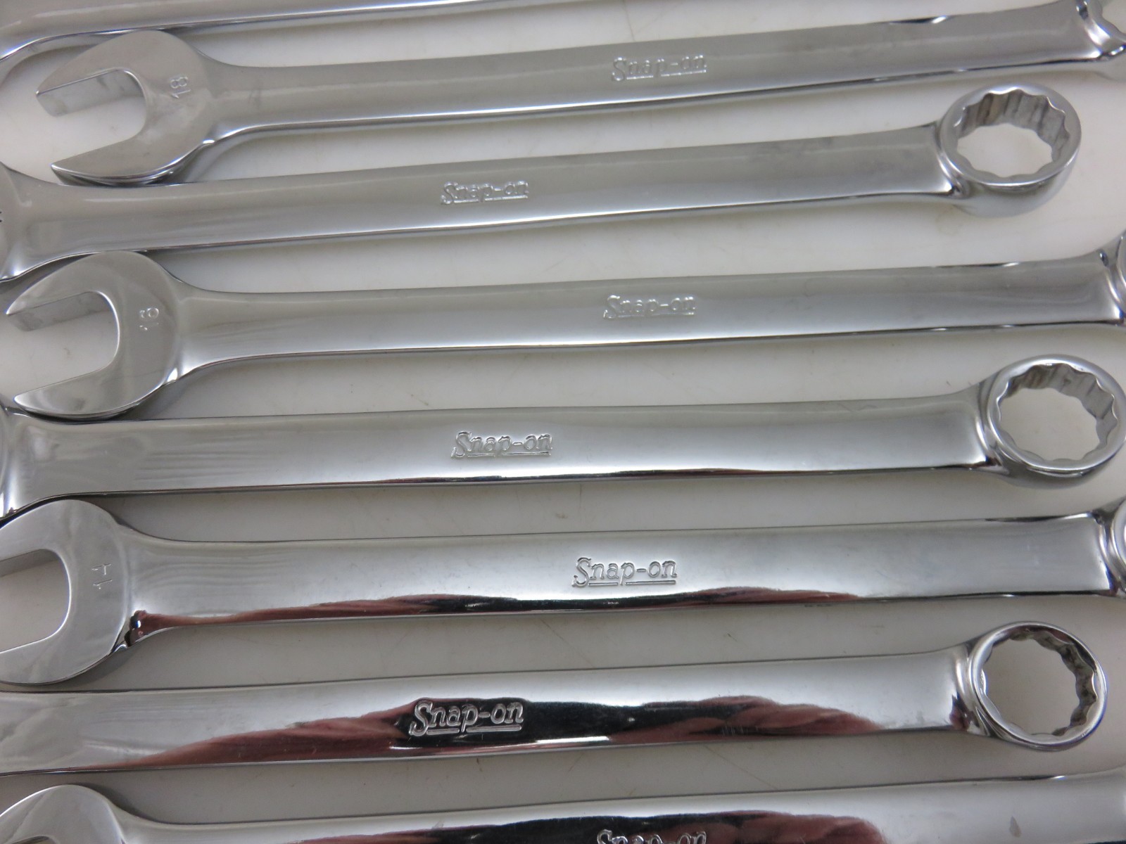 Snap-On METRIC OEXM Series Combination Wrench 18pc Set 8mm-24mm + 26mm
