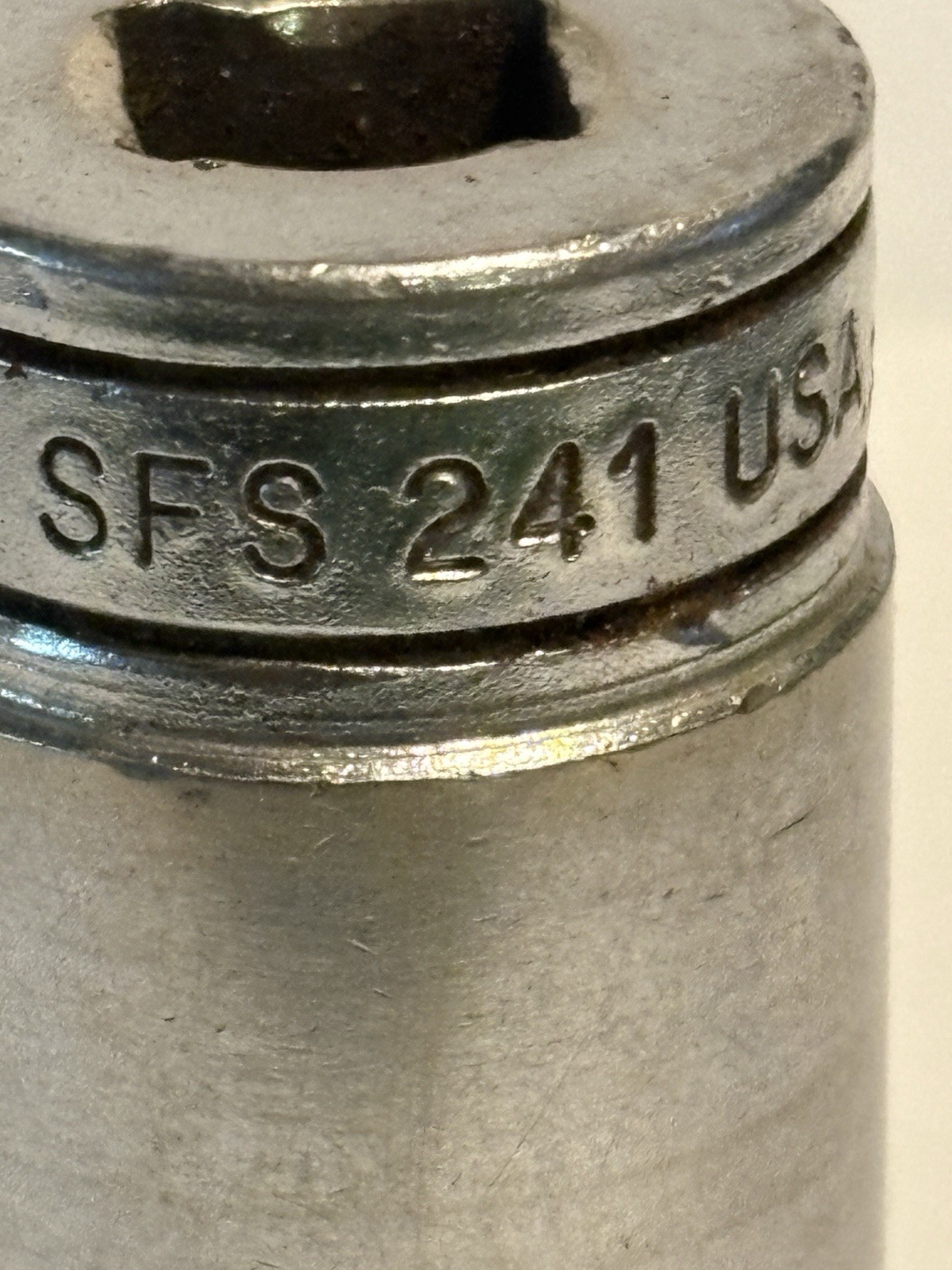 Snap-on 3/4” AF Deep Socket – 3/8” Drive – Six Point Hex Socket -SFS241