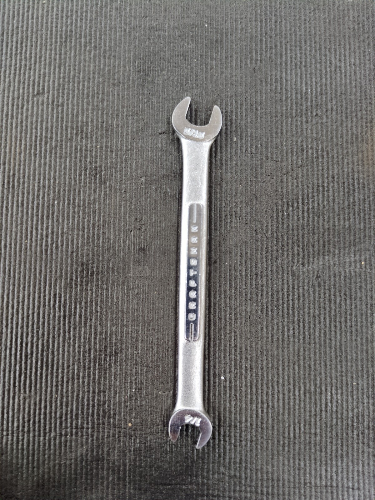 Vintage Craftsman SAE 1/4″ x 5/16″ Open End Wrench -V- Series USA