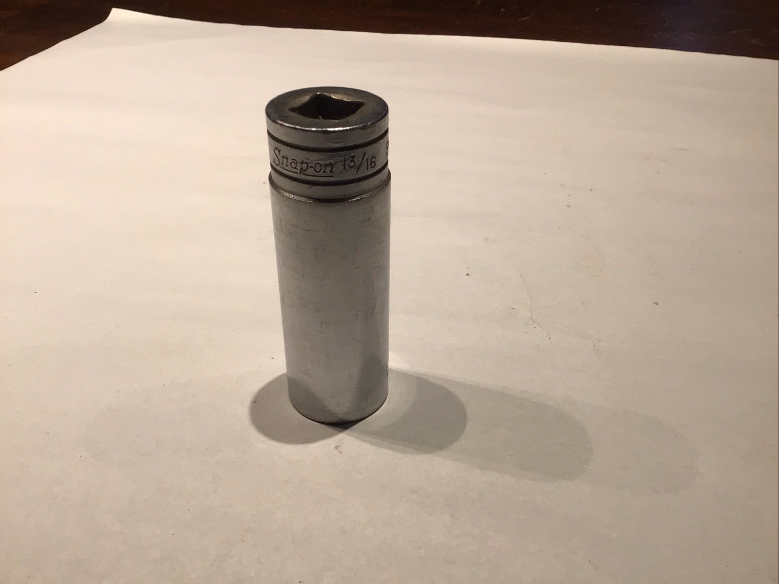 Snap On 13/16” 1/2” Drive 12 Pt Deep well Socket S-261 USA
