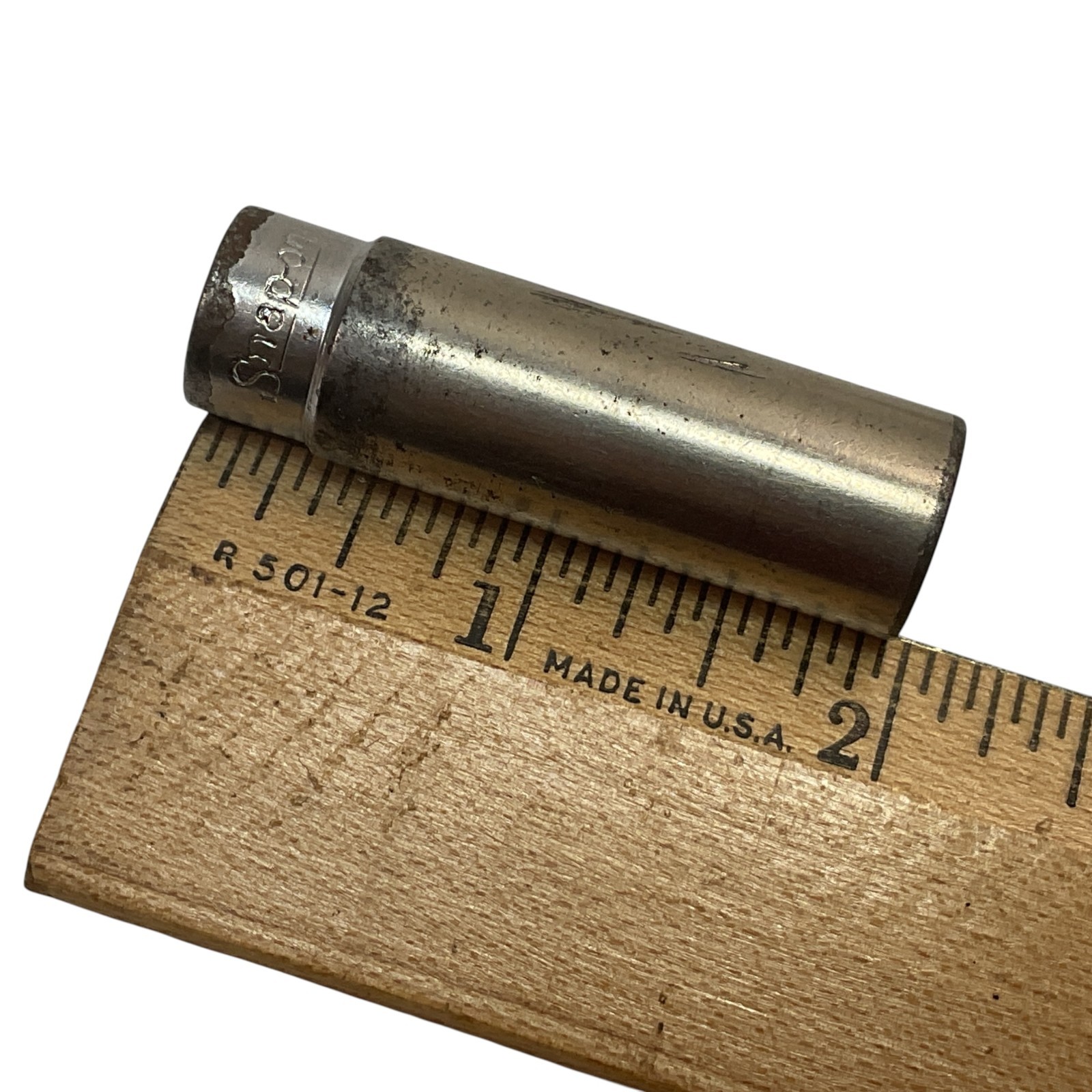 Snap-on STM14 7/16″ 6 Point 1/4″ Drive Deep Chrome Socket USA Tool