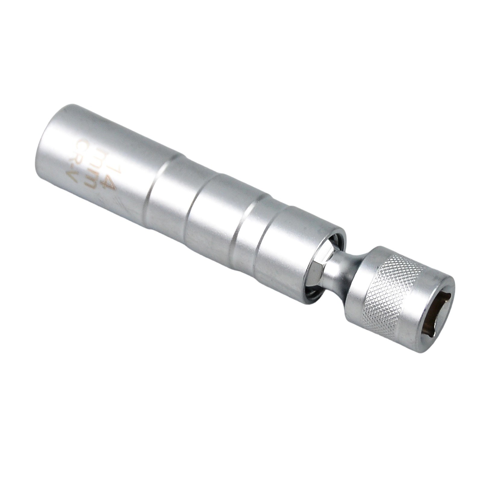 14mm & 16mm Thin Wall Magnetic Swivel Spark Plug Socket 12-Point Removal Tool US