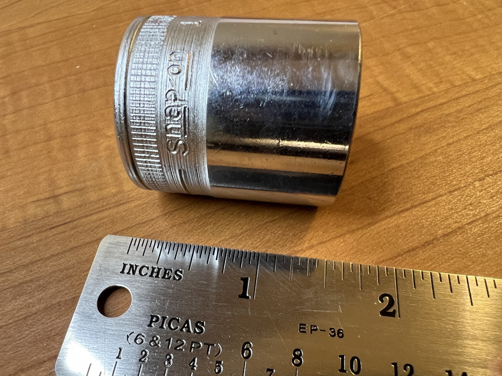 Snap-on Tools SW320-1/2 – 1/2″ Drive 12 Point 1″ Socket – EUC+ USA