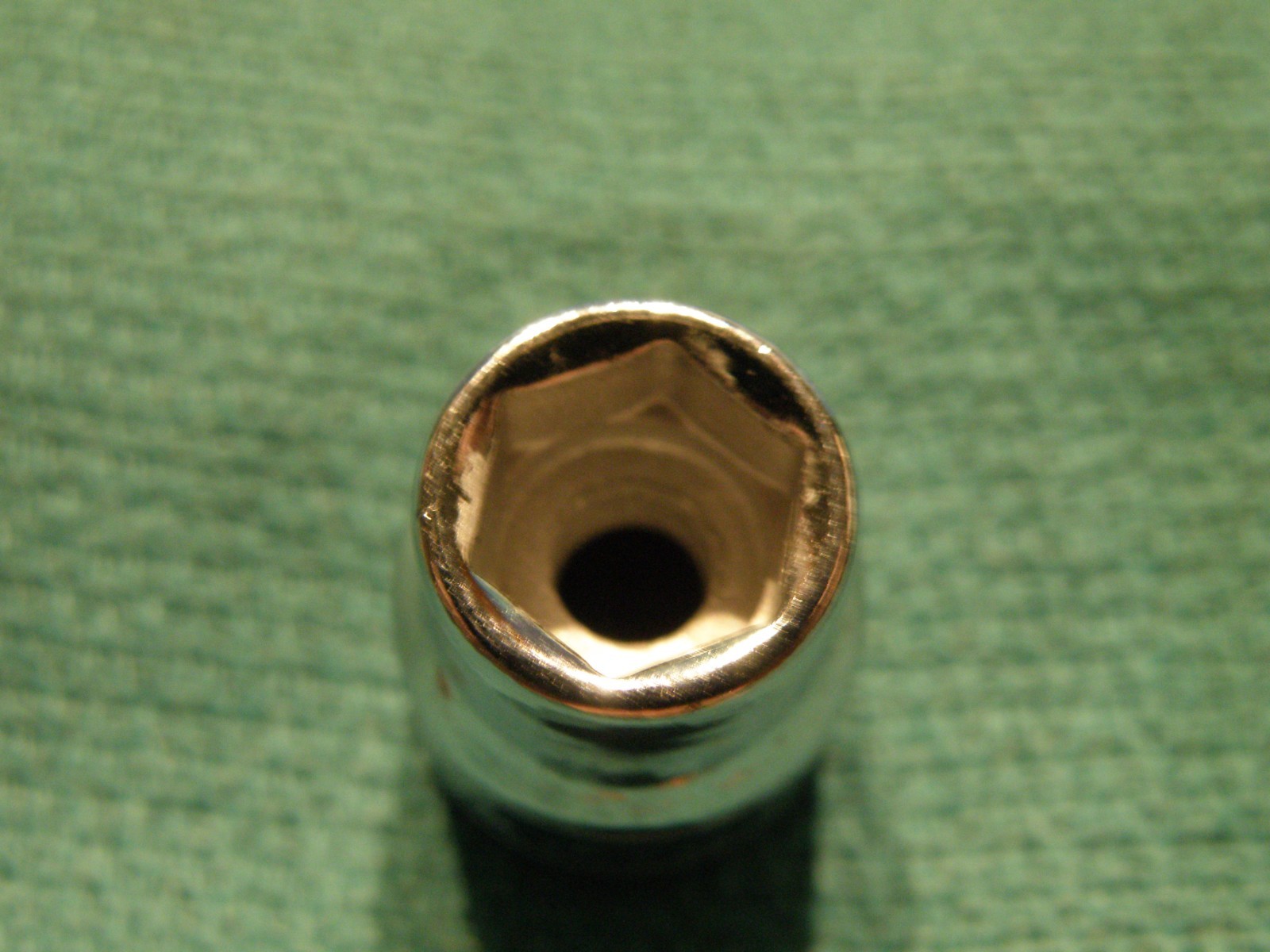 NEW S-K 3/8″ Drive, 6 Pt. 3/8 Shallow Socket. 45112 Made In USA.